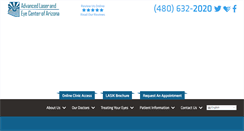 Desktop Screenshot of lasereyecenteraz.com
